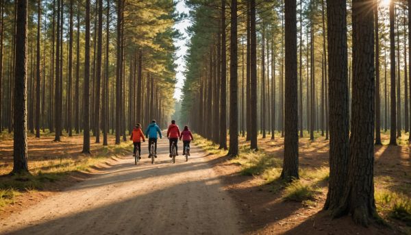 Forêt des landes : voies vertes, pinèdes et balades familiales avec le camping arna