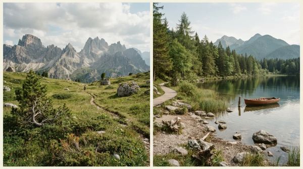 Le fameux lac de l'Eychauda en randonnée en montagne