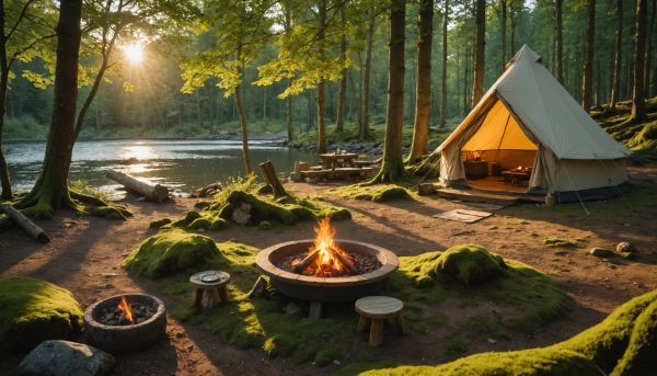 Où camper en Ile-de-France : de magnifiques sites dépaysants