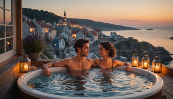 Un week-end en amoureux avec jacuzzi en Bretagne : faites de votre rêve une réalité