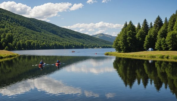 Découvrez le meilleur du camping lac auvergne en pleine nature