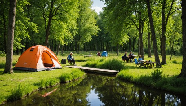 Évadez-vous au camping le marais sauvage dans le marais poitevin