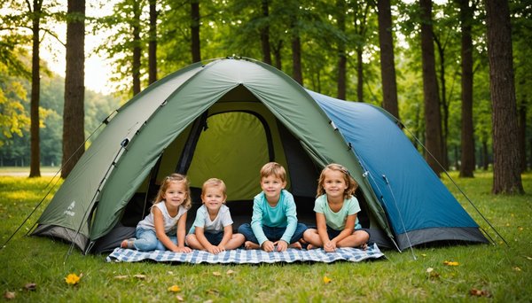 Top liste des types de tentes adaptées aux familles avec et sans enfant