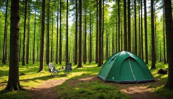 Aire de camping nature : pour un séjour au vert