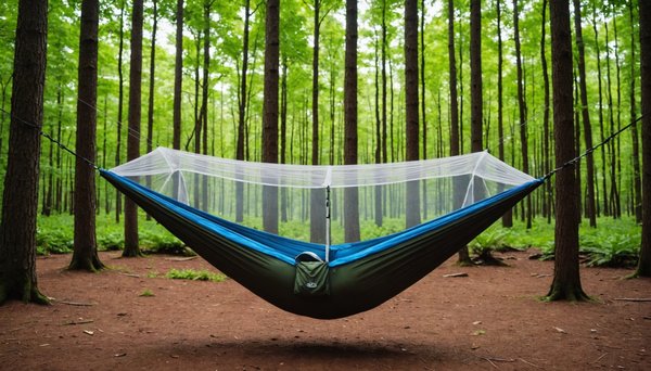 Protéger son sommeil en camping avec une moustiquaire pour hamac