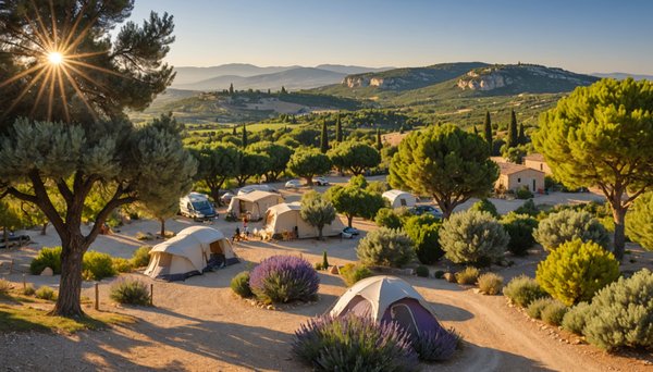 Les plus beaux villages du vaucluse à visiter avec le camping la simioune