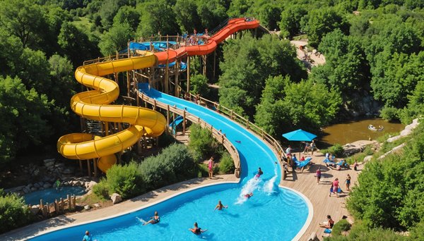 5 activités incontournables dans un camping avec parc aquatique en ardèche